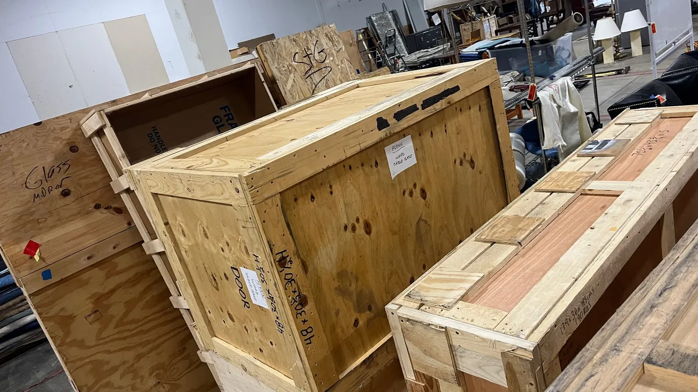Large Assortment of Crates