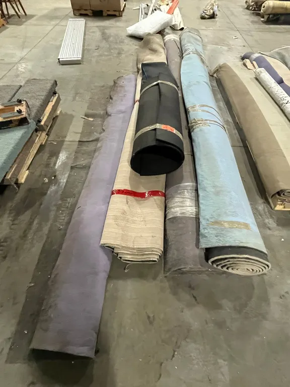 (2) Rugs and (2) Rug Pads