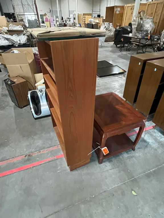 Bookshelf and Side Table