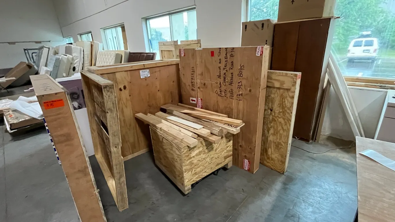 Assortment of Crates
