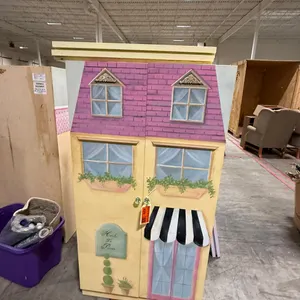 Hand Painted "Hotel De Pairs" Cabinet