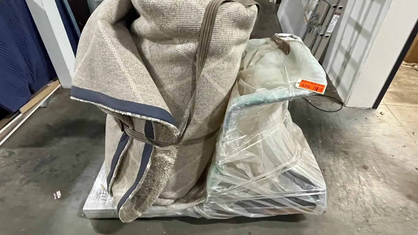 Rug and Rolling Cart