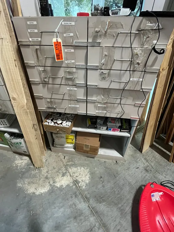Cabinet with Supplies