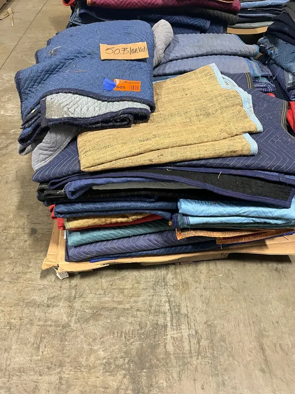(50) Assorted Moving Blankets