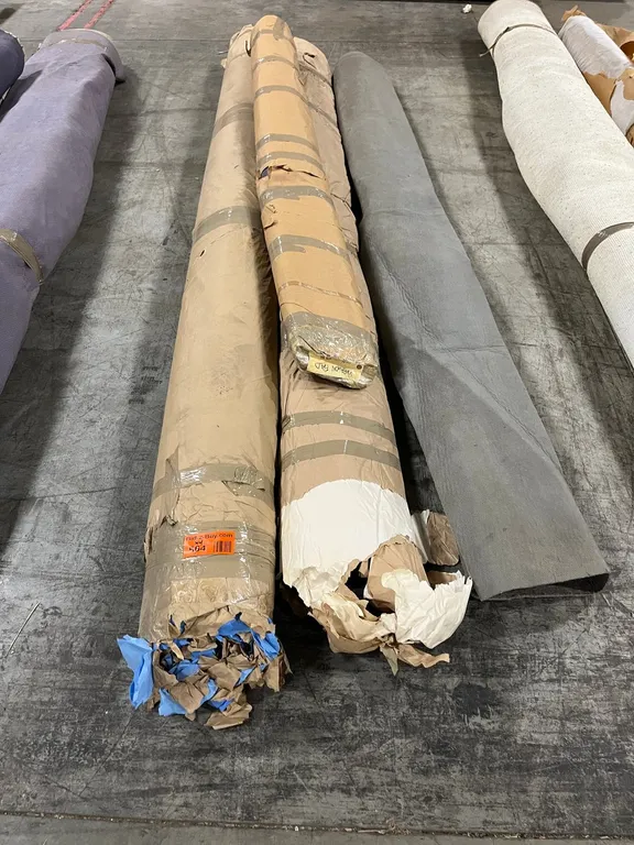 (4) Assorted Rugs and Mat