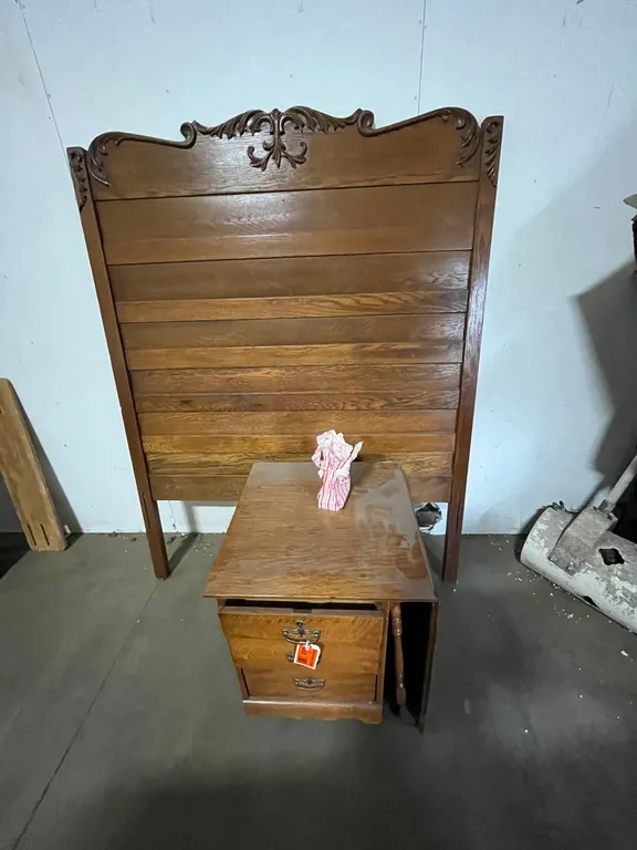 Headboard and Side Table