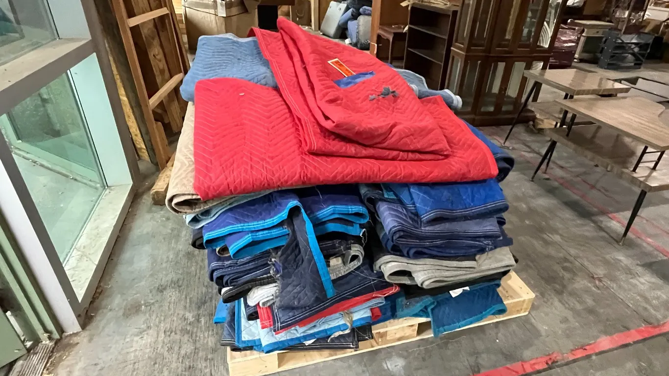 Pallet of Moving Blankets