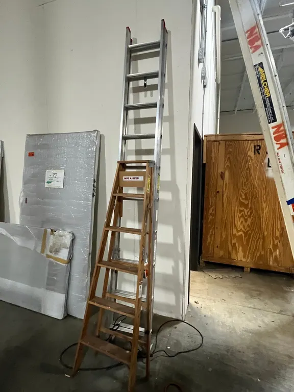 Werner Wood Ladder and Keller 20' Extension Ladder