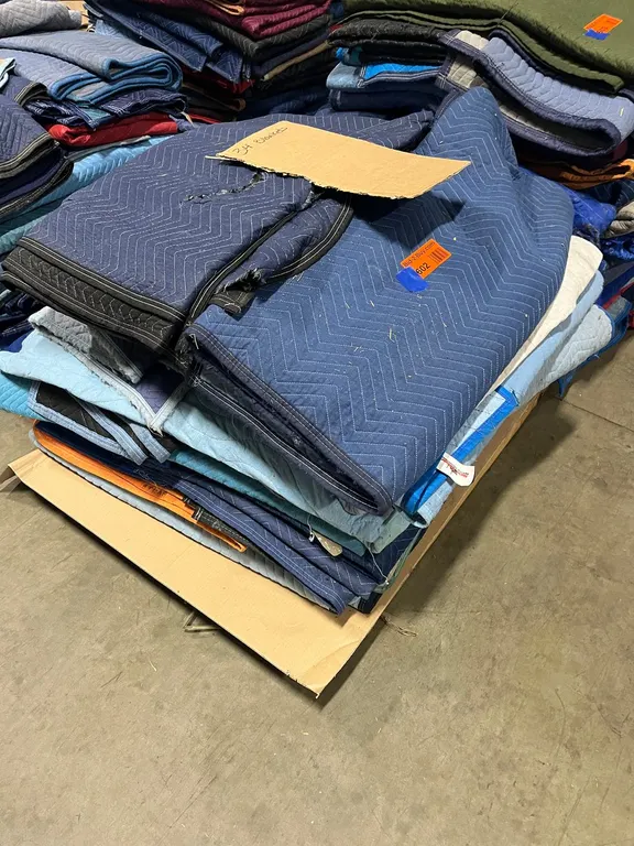 (34) Assorted Moving Blankets