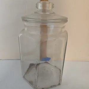Large vintage apothecary jar