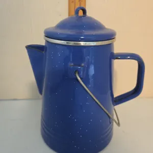 Vintage granite wear percolating coffeepot