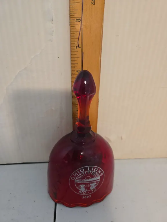 Vintage Fenton ohios first statehouse Chillicothe Bell