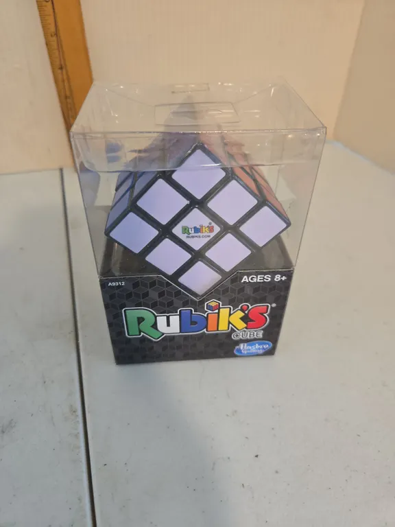 Vintage Hasbro Rubik's cube new in package