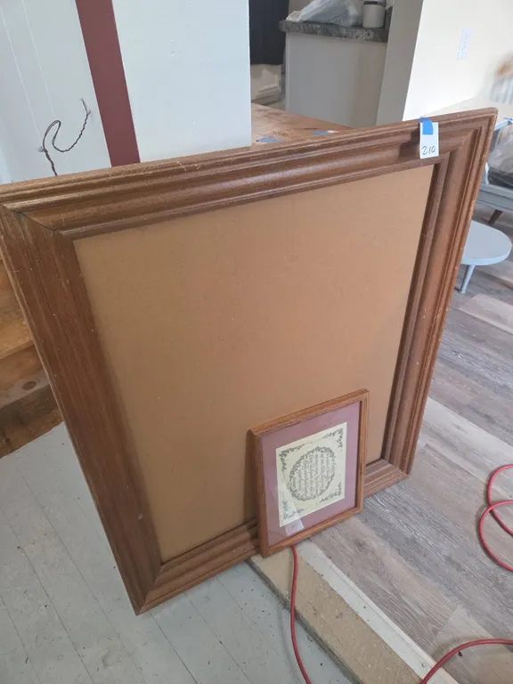 Vintage wooden picture frames