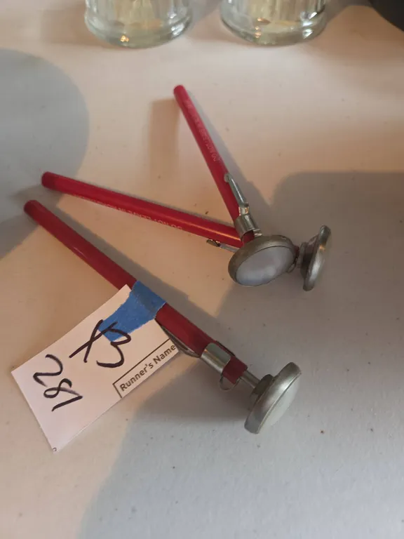The vintage NES 0 to 220° food thermometers