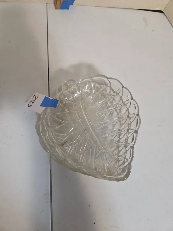 Vintage Indiana glass pretzel pattern Olive dishes