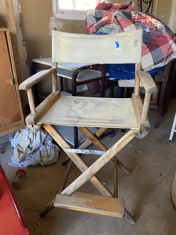 Vintage director's chair