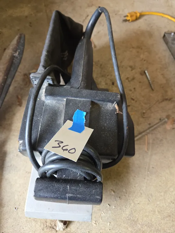 Electric Craftsman belt sander