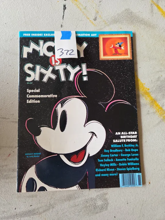 Vintage Mickey is 60 special commemorative edition magazine