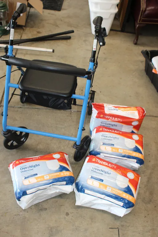 Rollator & Tranquility Underwear