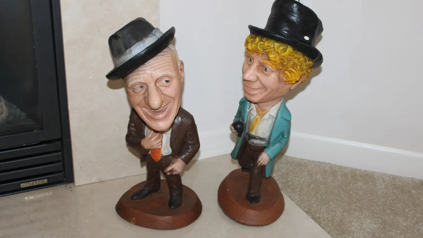 Jimmy Durtante & Harpo Marx Character Figurines