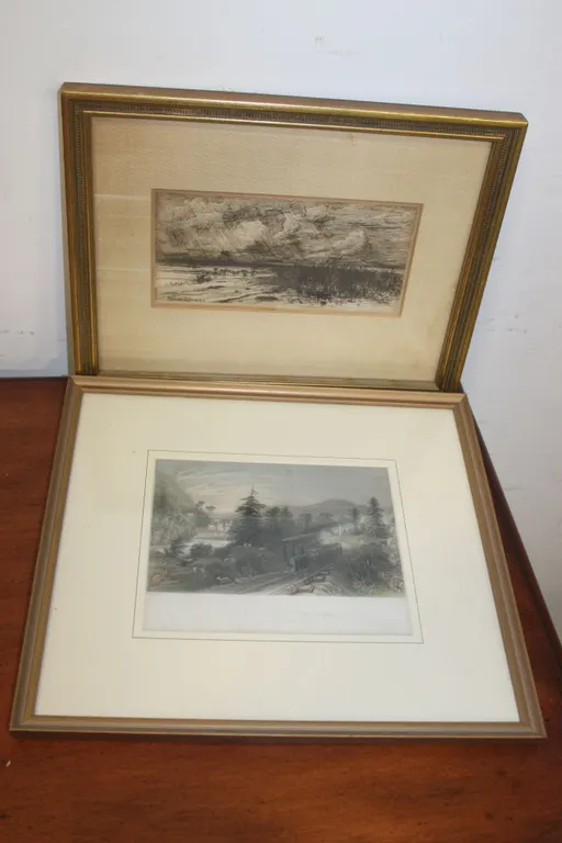Pair of Framed Landscape Prints