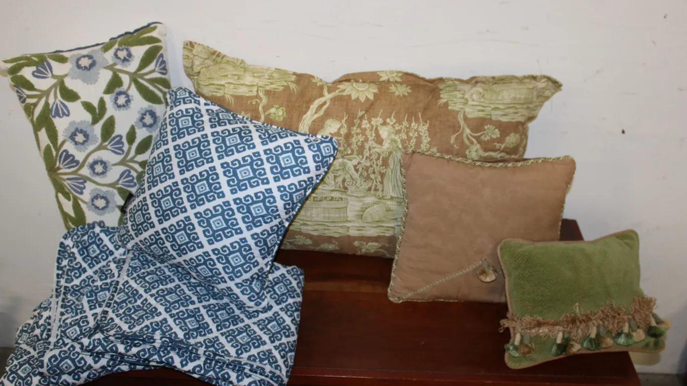 Assorted Decorative Pillows