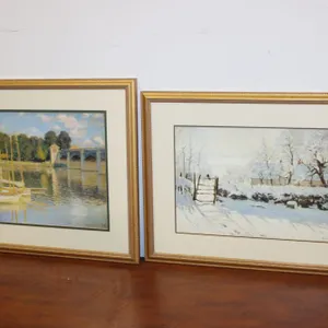 Pair of Framed Landscape Prints