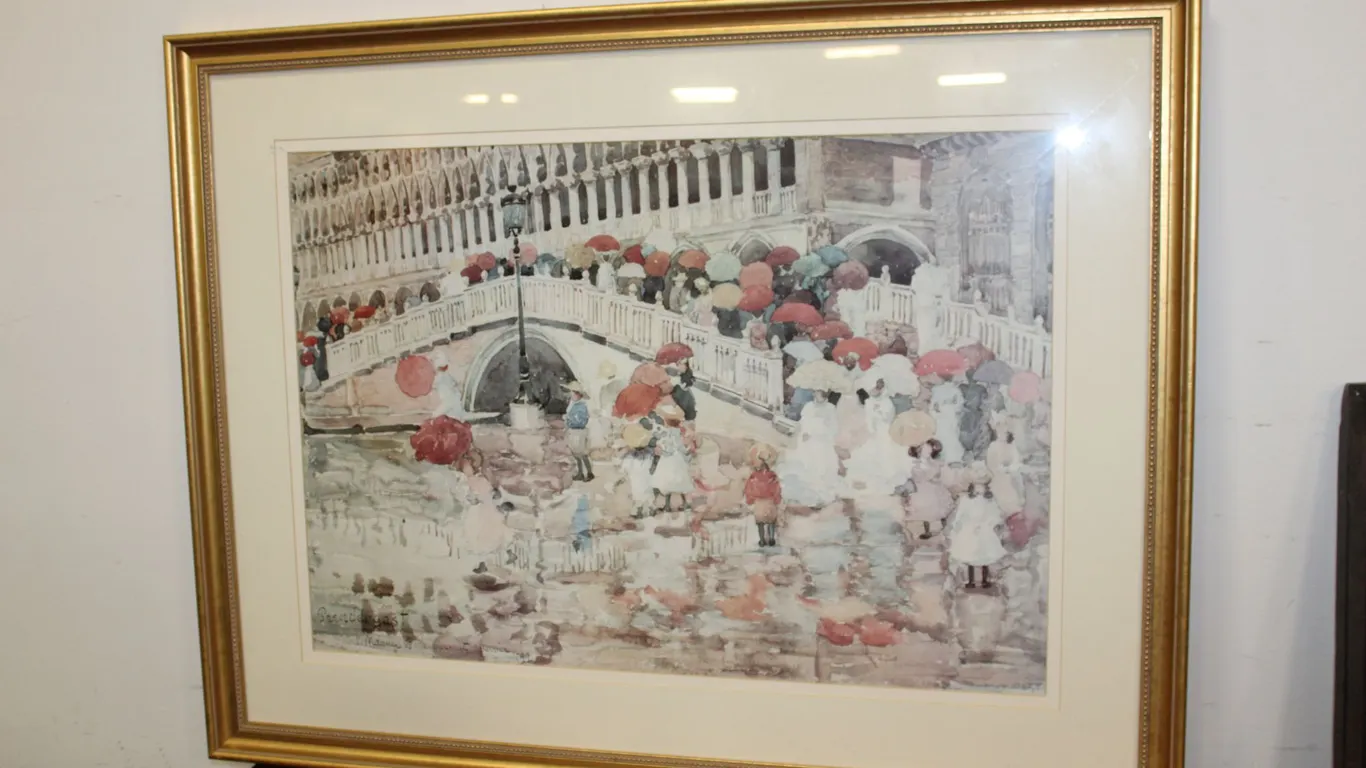 Rainy Venice Print