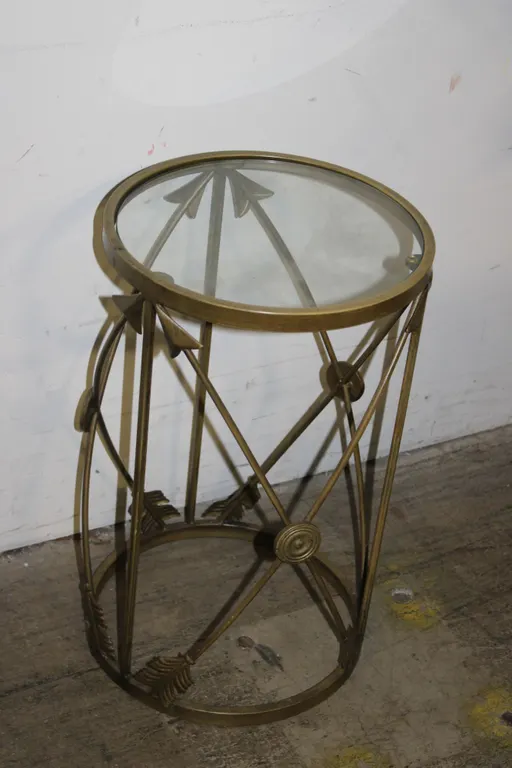 Glass Accent Table