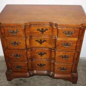 Serpentine Wood Chest