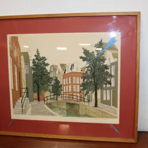 Canal Scene Print