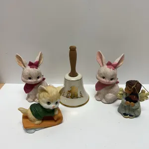Enesco Figurines, Pickard Bell, Zondervan Angel Lot