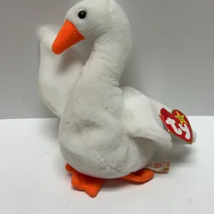 Ty Beanie Baby Gracie Swan Plush with Tags 1996