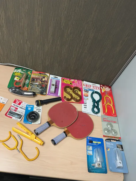 Hardware Tools And Accessories Lot, Assorted Brands
