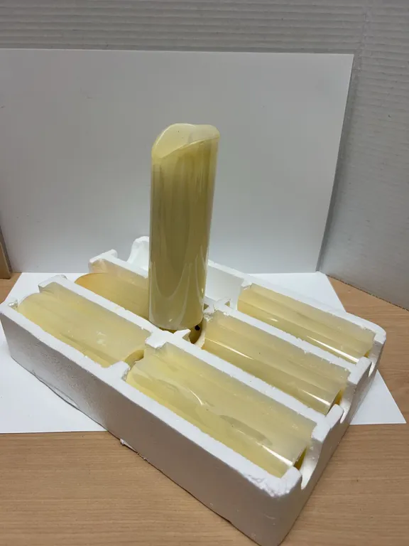 Six Battery Operated Flameless LED Candles