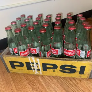 Vintage wood Pepsi crate