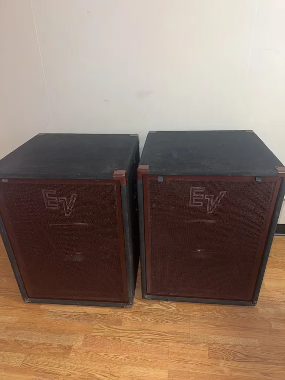 Two Electro Voice subwoofers-Model SH 1810L ER