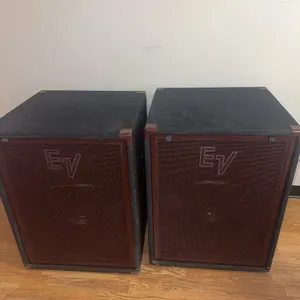 Two Electro Voice subwoofers-Model SH 1810L ER