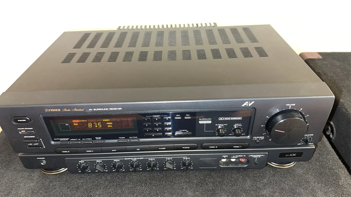 Fisher audio receiver