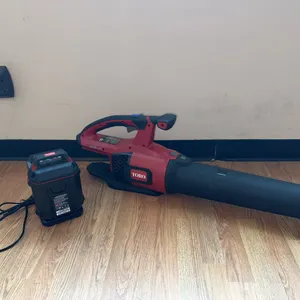 TORO rechargeable blower w battery + charging station - works!