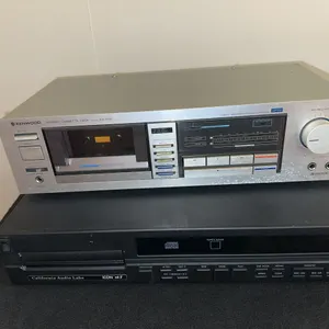 Kenwood cassette deck and California Audio Labs CD player