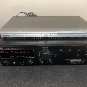 JVC receiver and Samsung DVD player