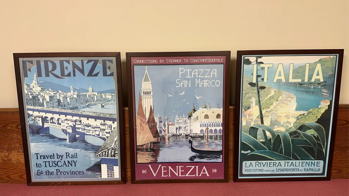 Framed posters