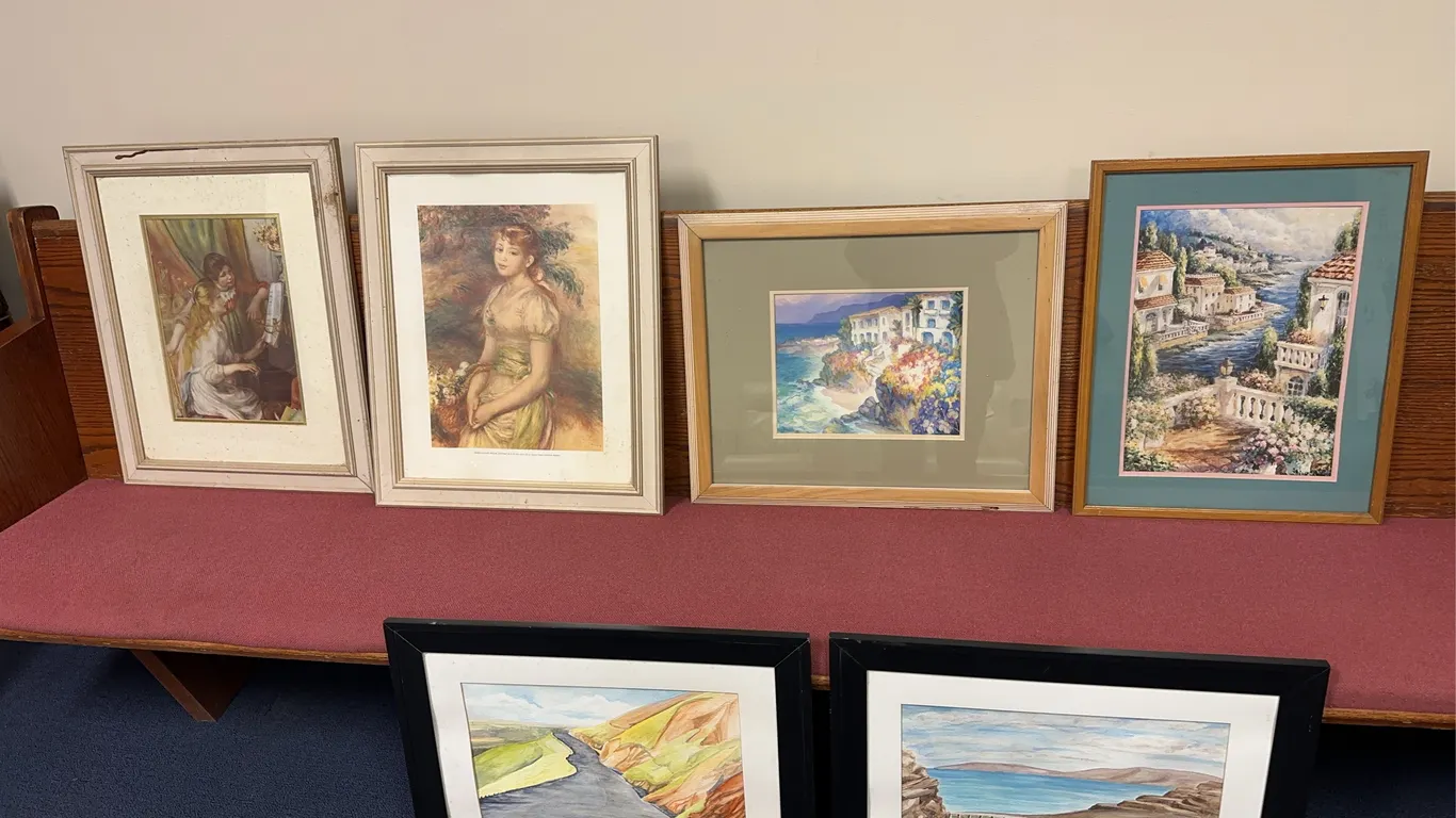 Framed posters