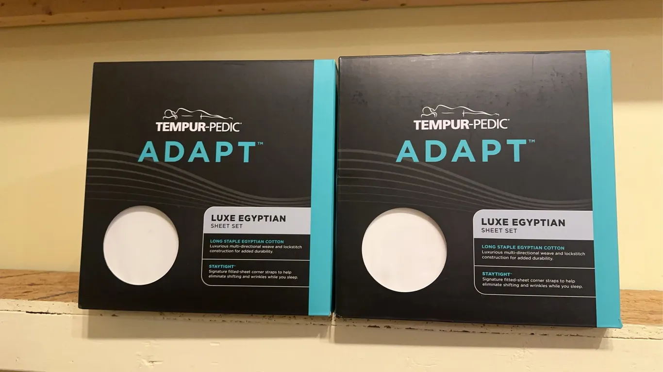 New in package – Egyptian cotton sheet sets – twin XL