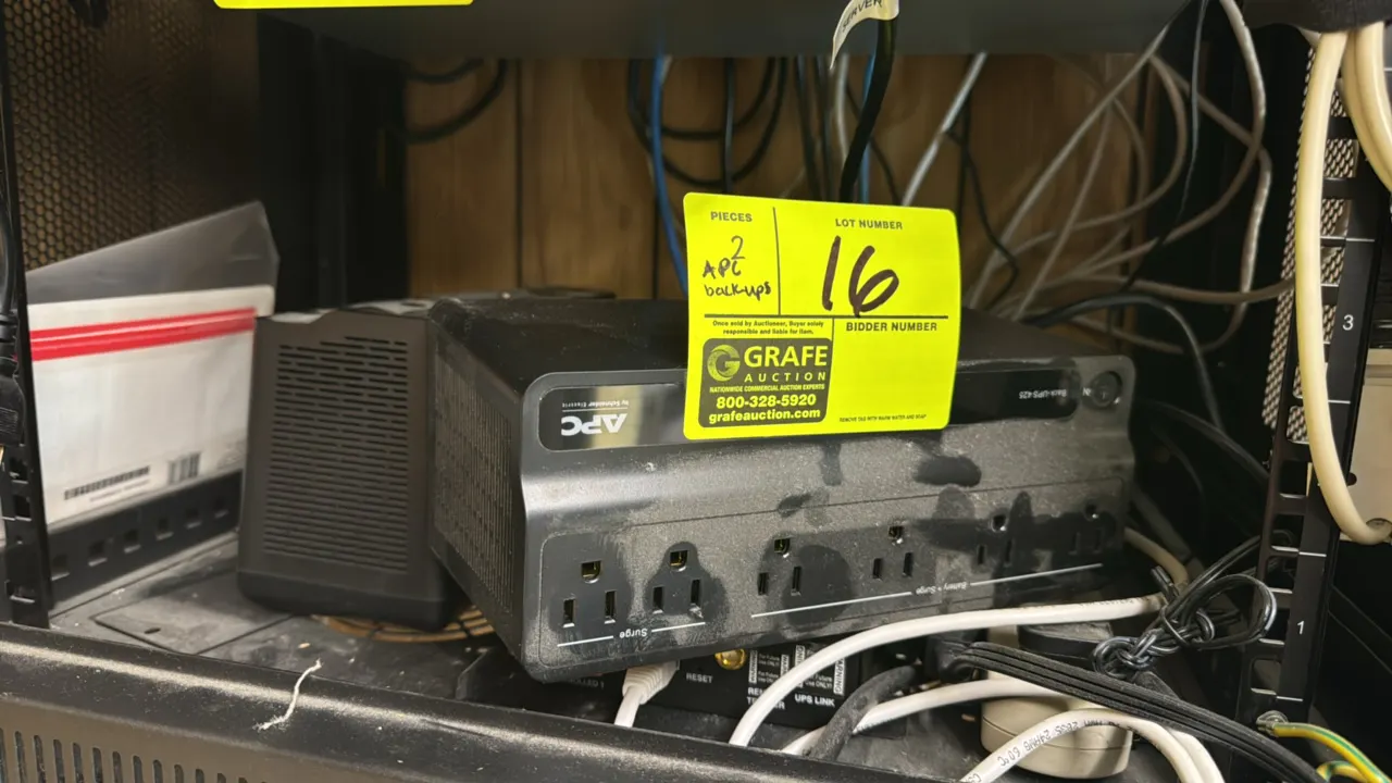 APC Back-UPS 425 uninterruptible power supplies. Features 6 total NEMA outlets with 4 battery backup plus surge protection outlets and 2 surge protect