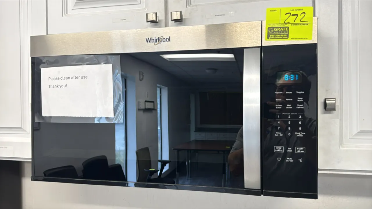 2025 Whirlpool WMMS3130RS02 over-the-range microwave. Features stainless steel trim, glass turntable, digital controls, cooktop lighting, and undersid