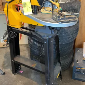 DeWalt DW788 20" scroll saw. Features flexible work light, flexible dust blower, tilting work table, and table vise. Electrical: 120V, 60 Hz, 1.3A. Mo