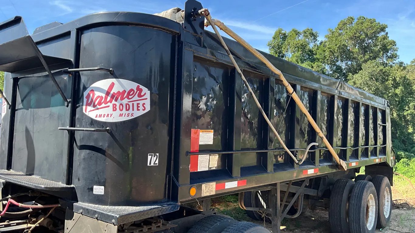 2005 PALMER BODIES TA-24H 24' STEEL DUMP TRAILER VIN: 1P924HS265A003325